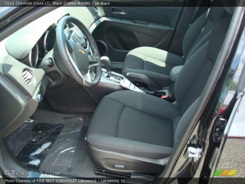 Black Granite Metallic / Jet Black 2011 Chevrolet Cruze LT