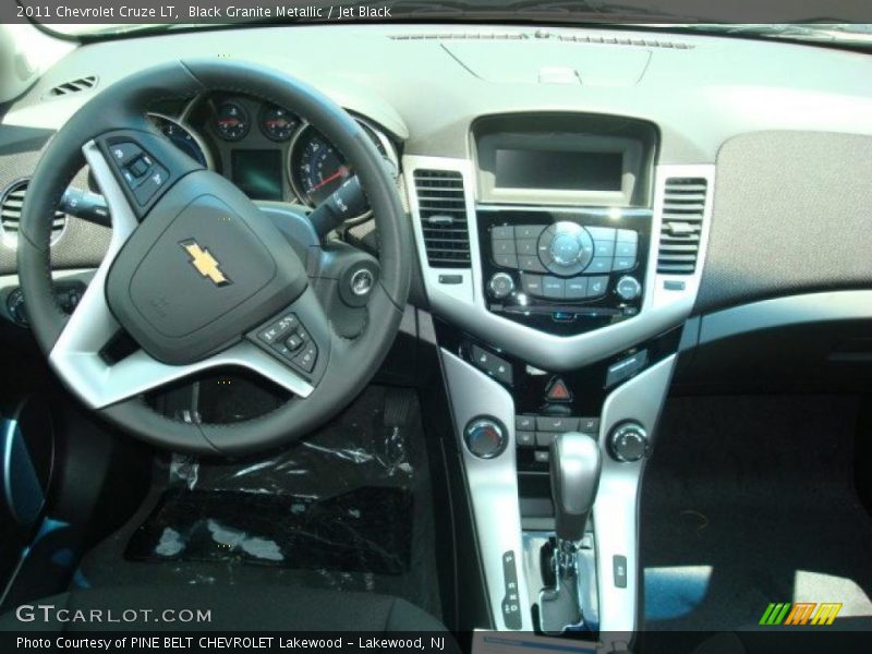 Black Granite Metallic / Jet Black 2011 Chevrolet Cruze LT