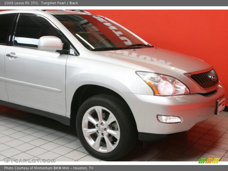 Tungsten Pearl / Black 2009 Lexus RX 350