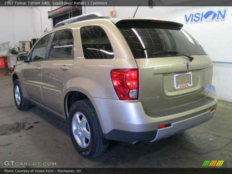 Liquid Silver Metallic / Cashmere 2007 Pontiac Torrent AWD