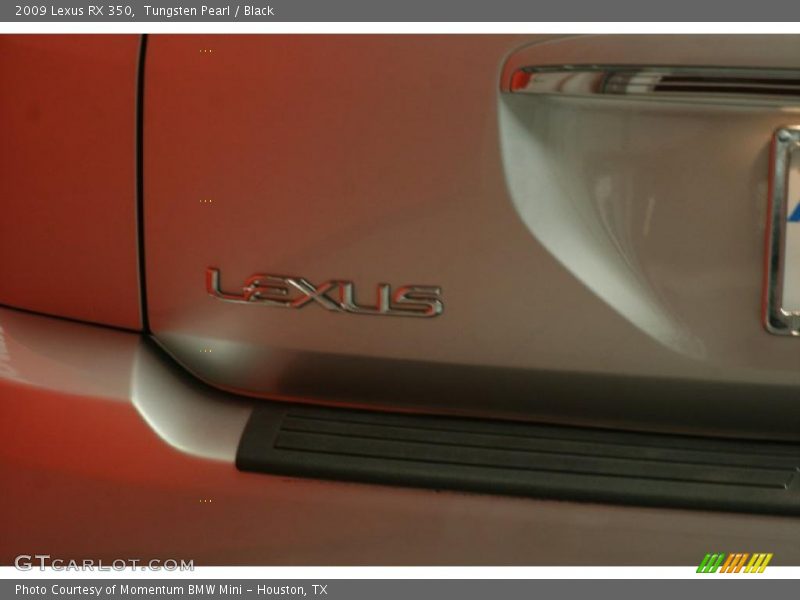 Tungsten Pearl / Black 2009 Lexus RX 350