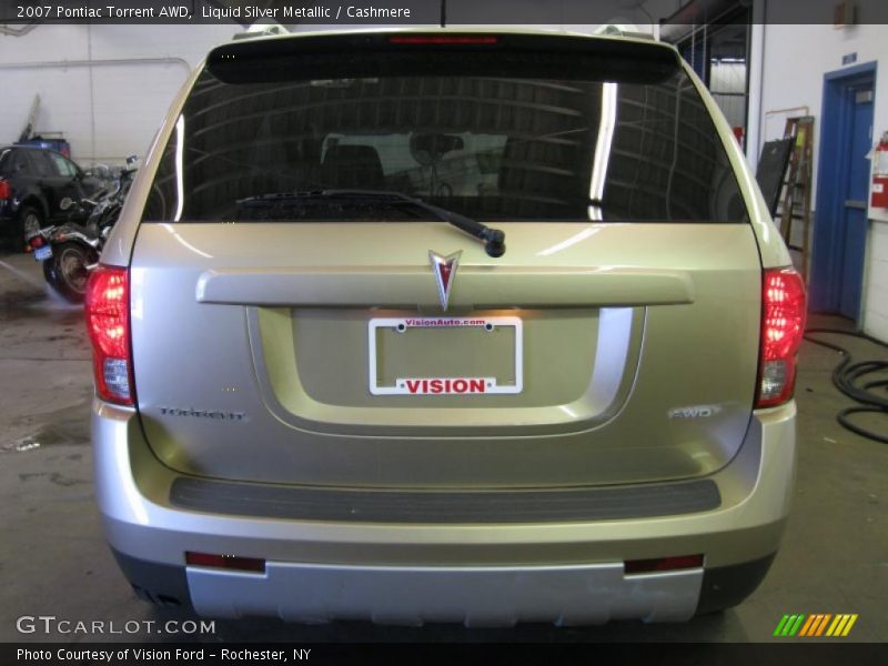 Liquid Silver Metallic / Cashmere 2007 Pontiac Torrent AWD