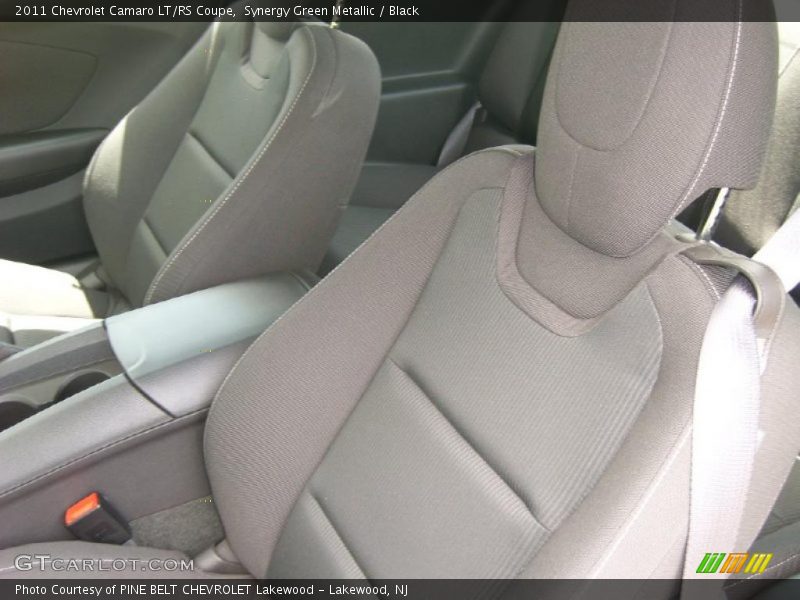Synergy Green Metallic / Black 2011 Chevrolet Camaro LT/RS Coupe