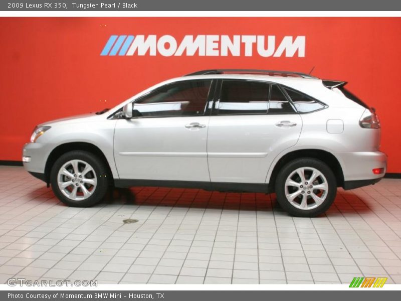 Tungsten Pearl / Black 2009 Lexus RX 350