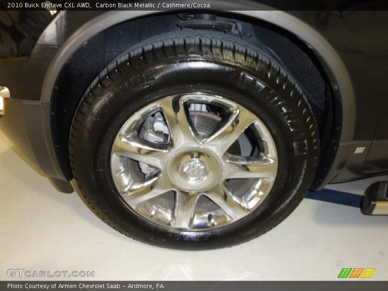 Carbon Black Metallic / Cashmere/Cocoa 2010 Buick Enclave CXL AWD