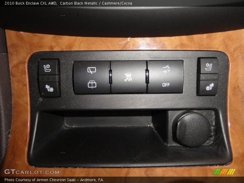 Carbon Black Metallic / Cashmere/Cocoa 2010 Buick Enclave CXL AWD
