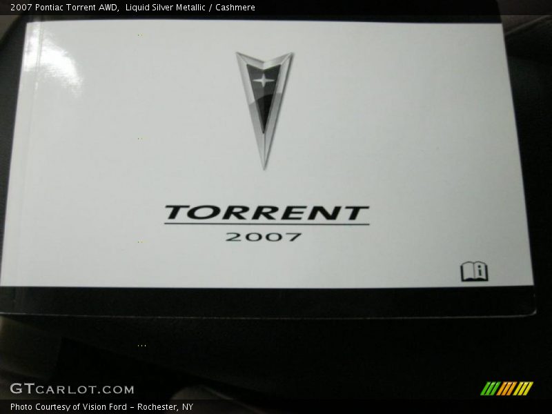 Books/Manuals of 2007 Torrent AWD