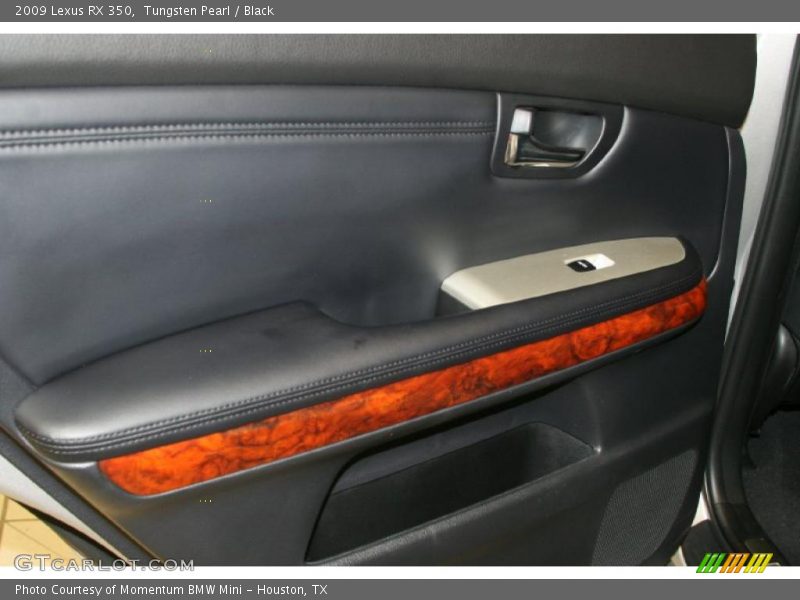 Tungsten Pearl / Black 2009 Lexus RX 350