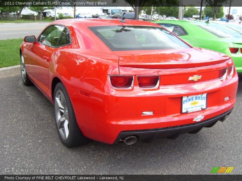 Victory Red / Black 2011 Chevrolet Camaro SS/RS Coupe