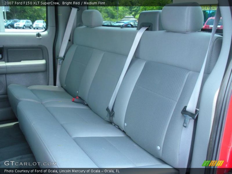 Bright Red / Medium Flint 2007 Ford F150 XLT SuperCrew