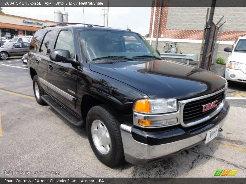 Onyx Black / Neutral/Shale 2004 GMC Yukon SLT 4x4