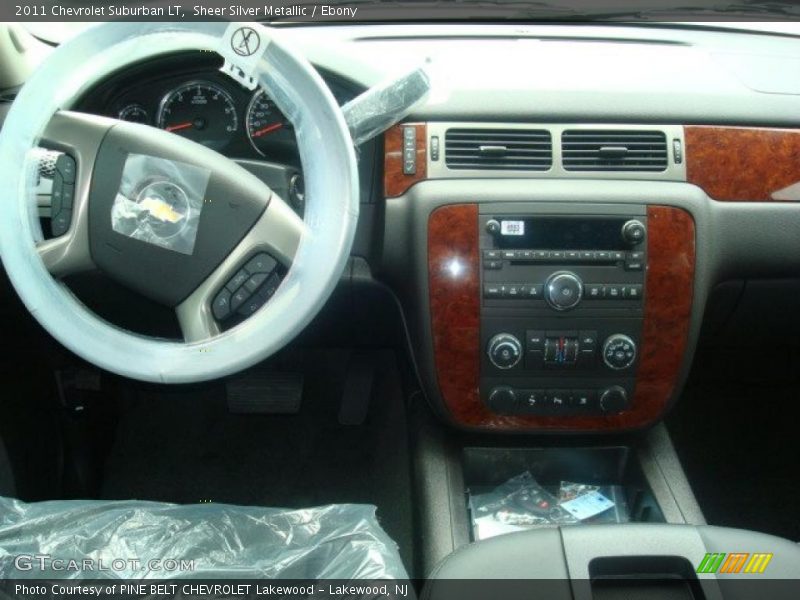 Sheer Silver Metallic / Ebony 2011 Chevrolet Suburban LT