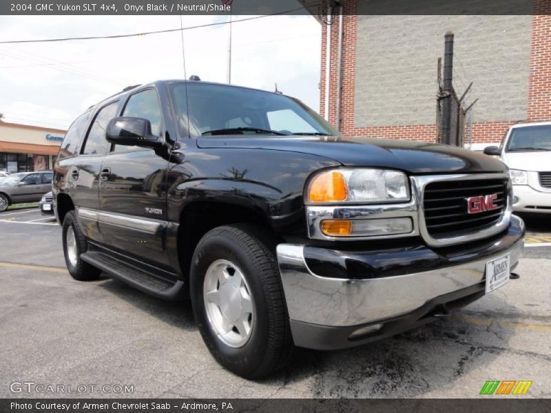 Onyx Black / Neutral/Shale 2004 GMC Yukon SLT 4x4