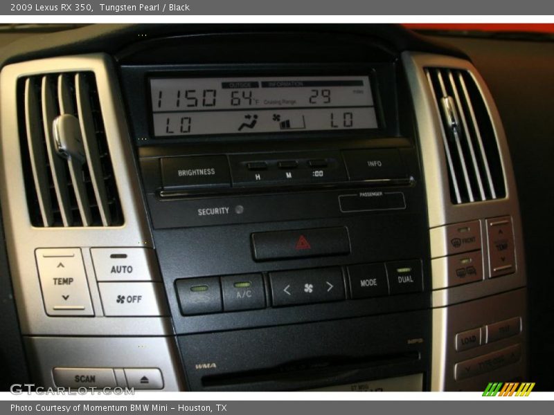 Tungsten Pearl / Black 2009 Lexus RX 350