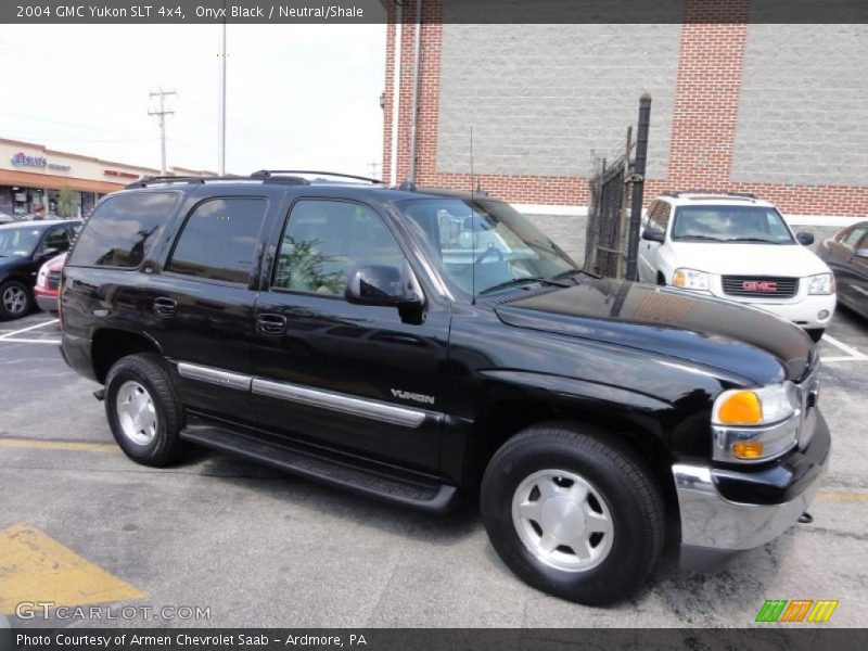 Onyx Black / Neutral/Shale 2004 GMC Yukon SLT 4x4