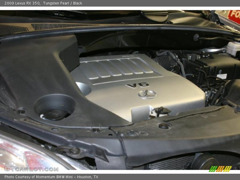 Tungsten Pearl / Black 2009 Lexus RX 350