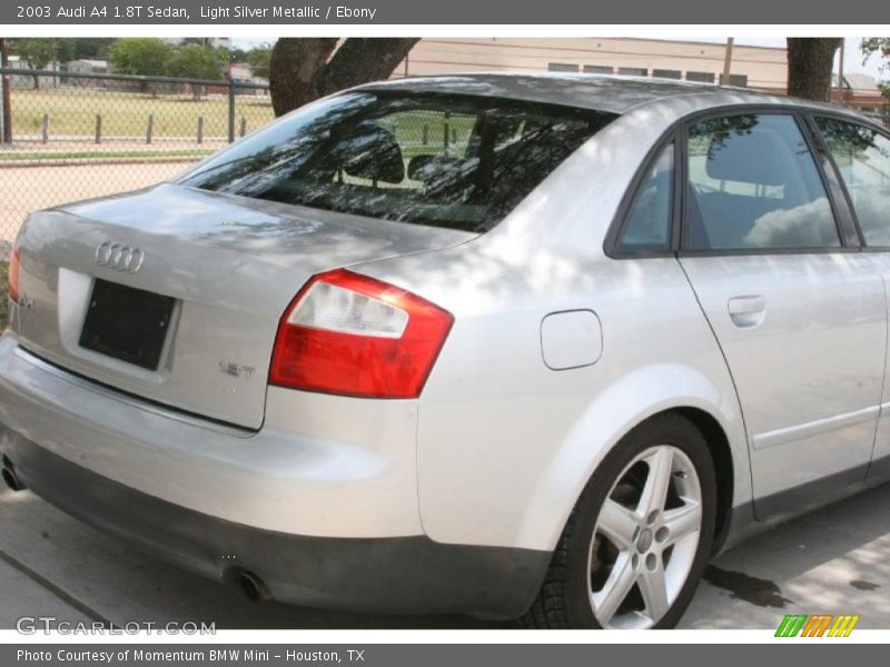 Light Silver Metallic / Ebony 2003 Audi A4 1.8T Sedan