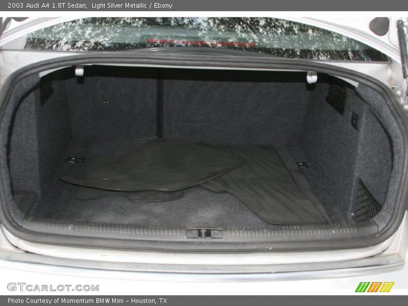 Light Silver Metallic / Ebony 2003 Audi A4 1.8T Sedan