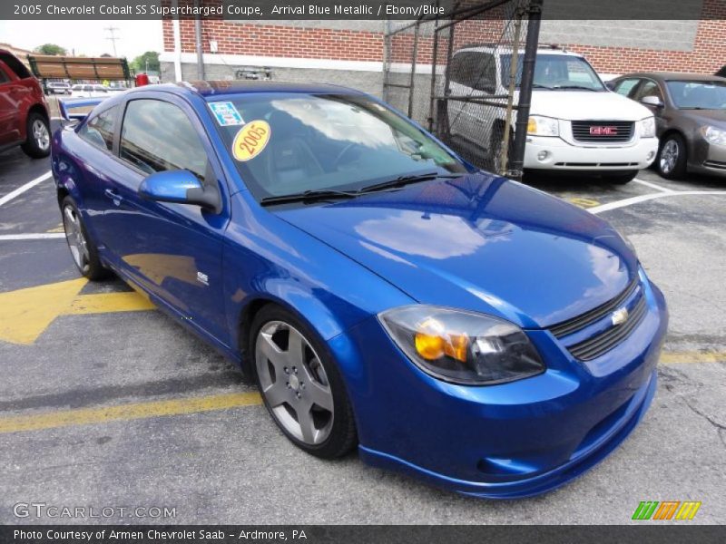  2005 Cobalt SS Supercharged Coupe Arrival Blue Metallic