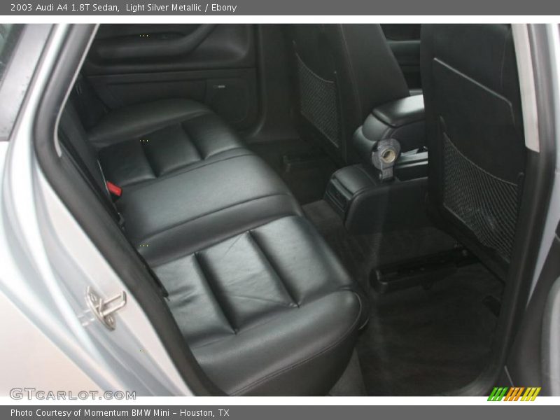 Light Silver Metallic / Ebony 2003 Audi A4 1.8T Sedan