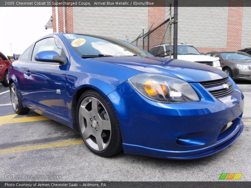  2005 Cobalt SS Supercharged Coupe Arrival Blue Metallic