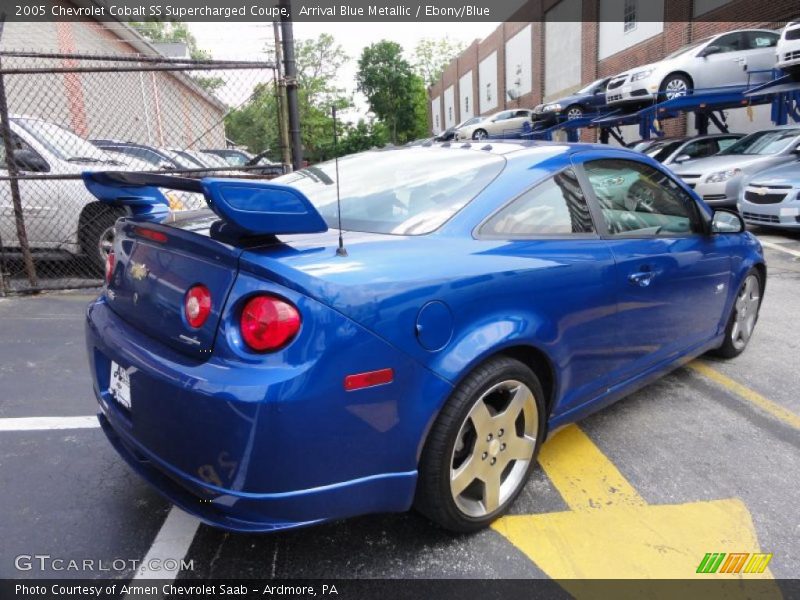 Arrival Blue Metallic / Ebony/Blue 2005 Chevrolet Cobalt SS Supercharged Coupe