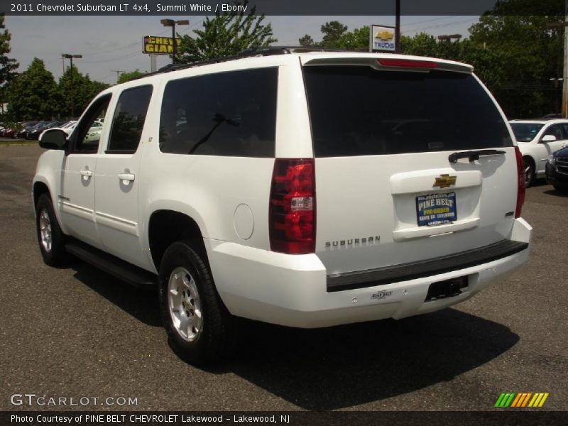 Summit White / Ebony 2011 Chevrolet Suburban LT 4x4