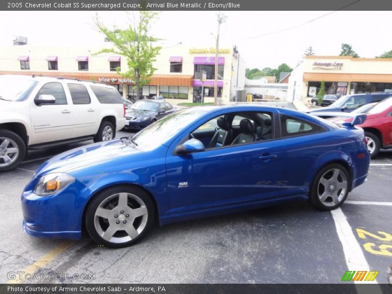  2005 Cobalt SS Supercharged Coupe Arrival Blue Metallic