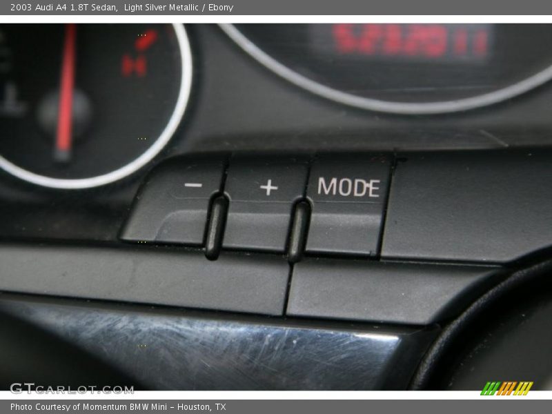 Light Silver Metallic / Ebony 2003 Audi A4 1.8T Sedan