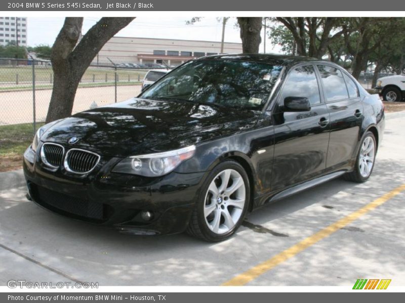 Jet Black / Black 2004 BMW 5 Series 545i Sedan