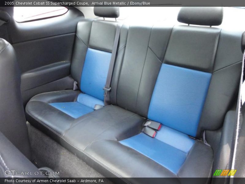  2005 Cobalt SS Supercharged Coupe Ebony/Blue Interior