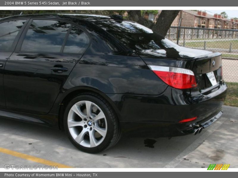 Jet Black / Black 2004 BMW 5 Series 545i Sedan