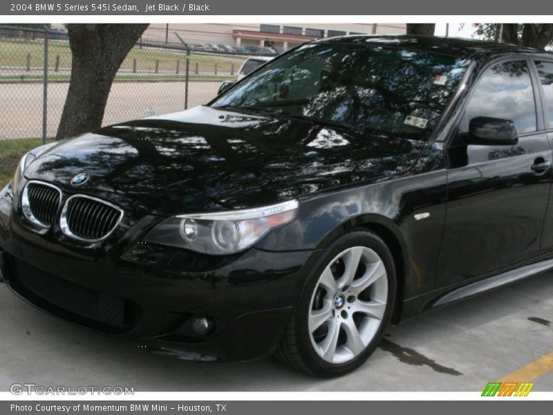 Jet Black / Black 2004 BMW 5 Series 545i Sedan
