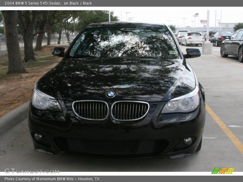 Jet Black / Black 2004 BMW 5 Series 545i Sedan