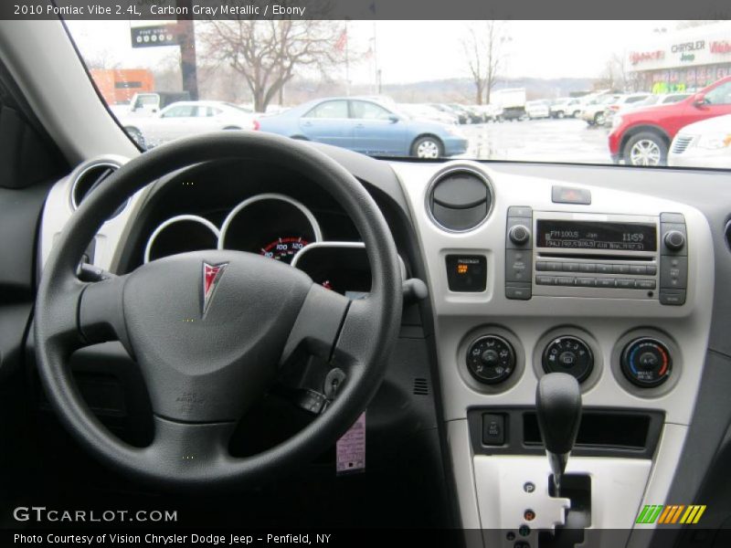 Dashboard of 2010 Vibe 2.4L