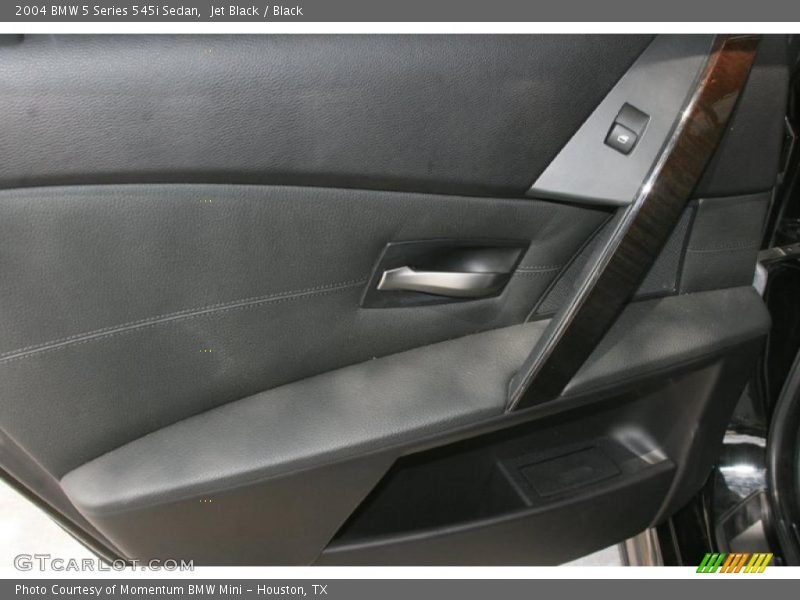 Jet Black / Black 2004 BMW 5 Series 545i Sedan