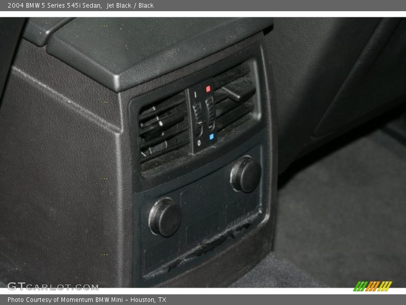 Jet Black / Black 2004 BMW 5 Series 545i Sedan