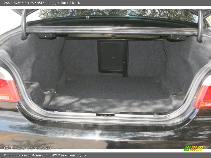 Jet Black / Black 2004 BMW 5 Series 545i Sedan
