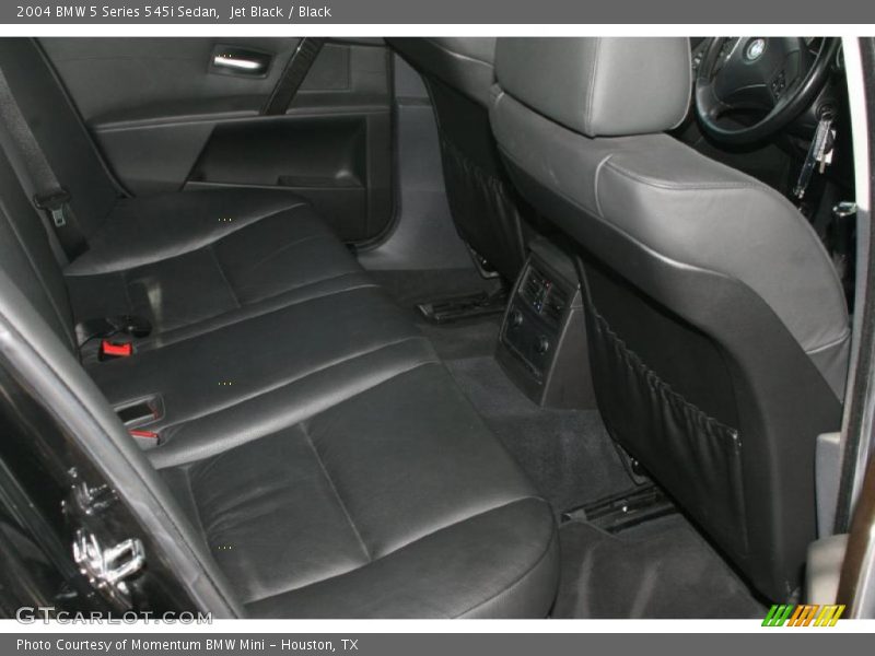 Jet Black / Black 2004 BMW 5 Series 545i Sedan
