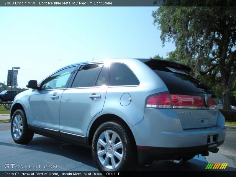 Light Ice Blue Metallic / Medium Light Stone 2008 Lincoln MKX