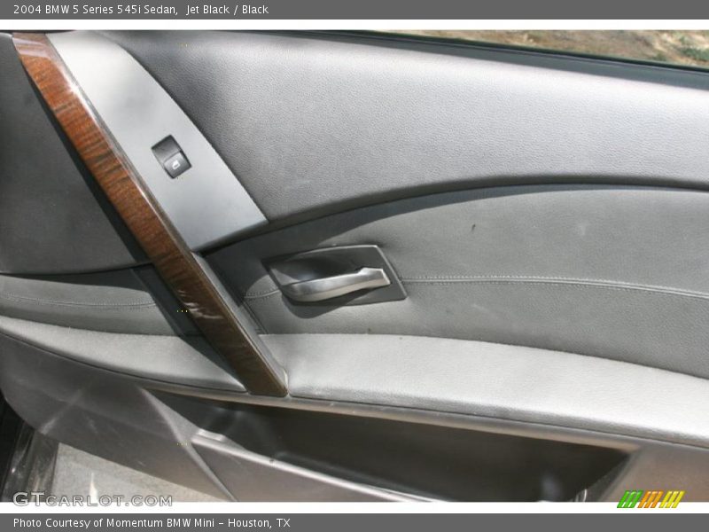 Jet Black / Black 2004 BMW 5 Series 545i Sedan