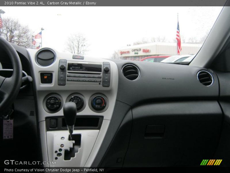 Carbon Gray Metallic / Ebony 2010 Pontiac Vibe 2.4L