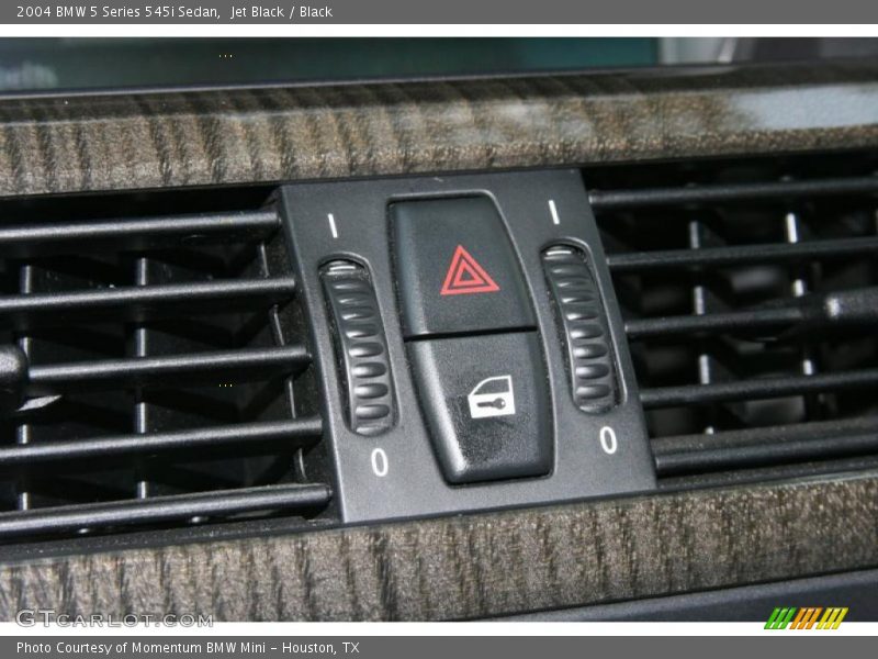 Jet Black / Black 2004 BMW 5 Series 545i Sedan