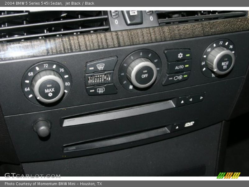 Jet Black / Black 2004 BMW 5 Series 545i Sedan