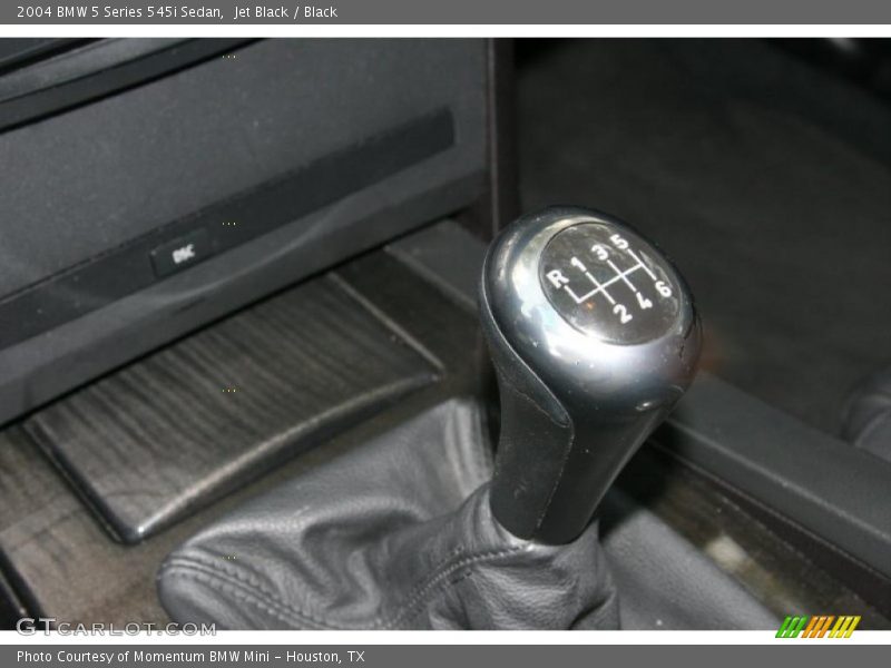 Jet Black / Black 2004 BMW 5 Series 545i Sedan