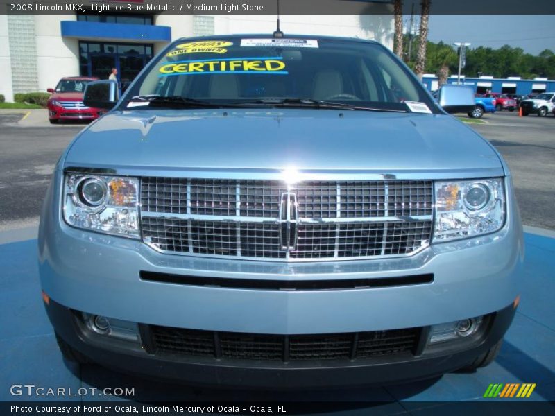 Light Ice Blue Metallic / Medium Light Stone 2008 Lincoln MKX