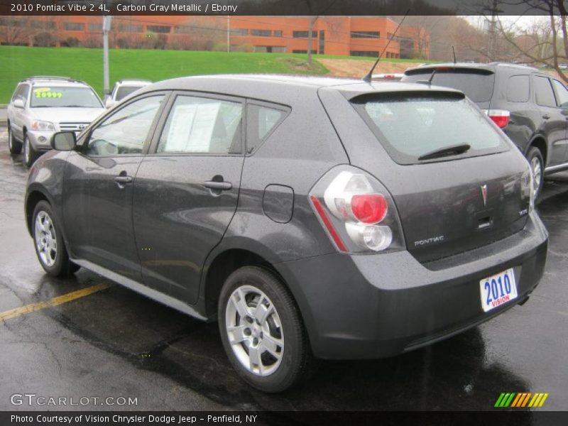 Carbon Gray Metallic / Ebony 2010 Pontiac Vibe 2.4L