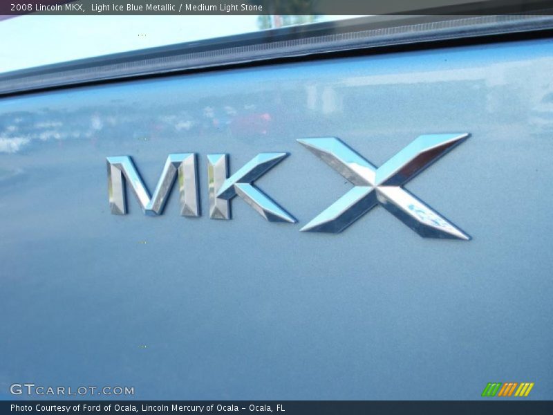 Light Ice Blue Metallic / Medium Light Stone 2008 Lincoln MKX