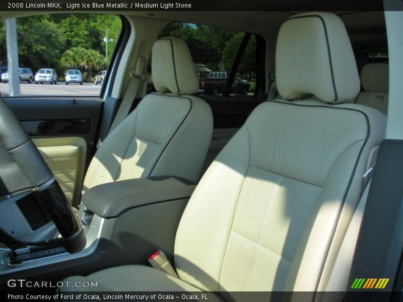 Light Ice Blue Metallic / Medium Light Stone 2008 Lincoln MKX
