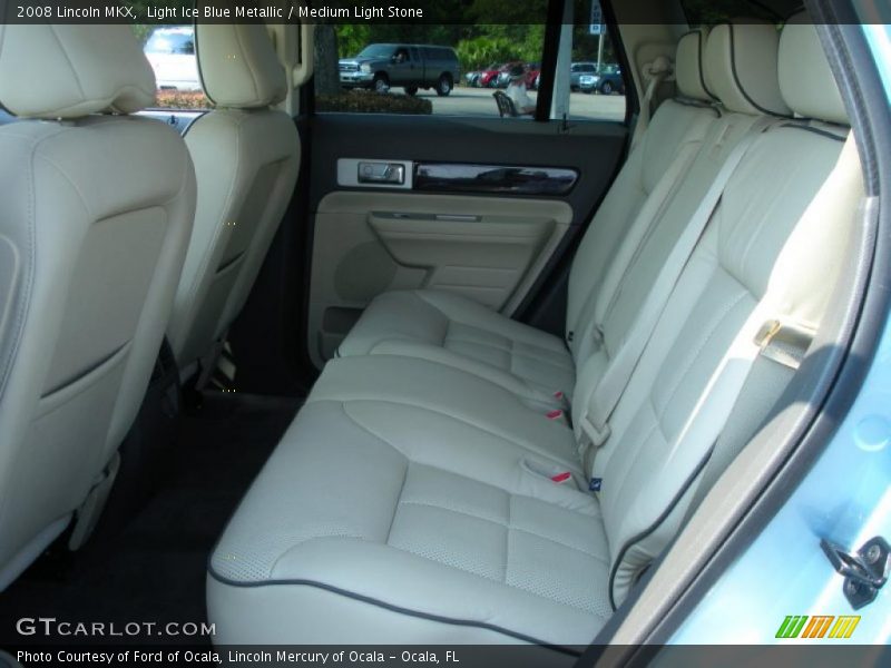 Light Ice Blue Metallic / Medium Light Stone 2008 Lincoln MKX